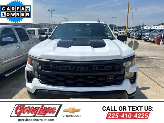 Summit White 2022 Chevrolet Silverado 1500 Pickup Truck Four-Wheel Drive Automatic