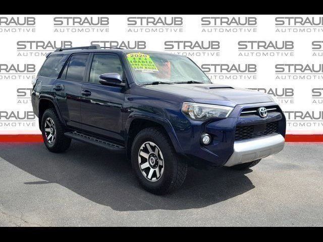 Nautical Blue Metallic 2020 Toyota 4Runner SUV / Crossover Four-Wheel Drive 5-Speed Automatic Overdrive