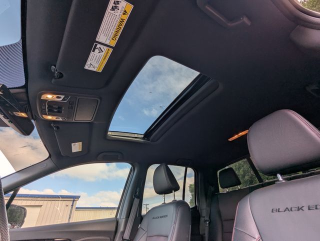 2025 White Honda Ridgeline Black Edition AWD Truck
