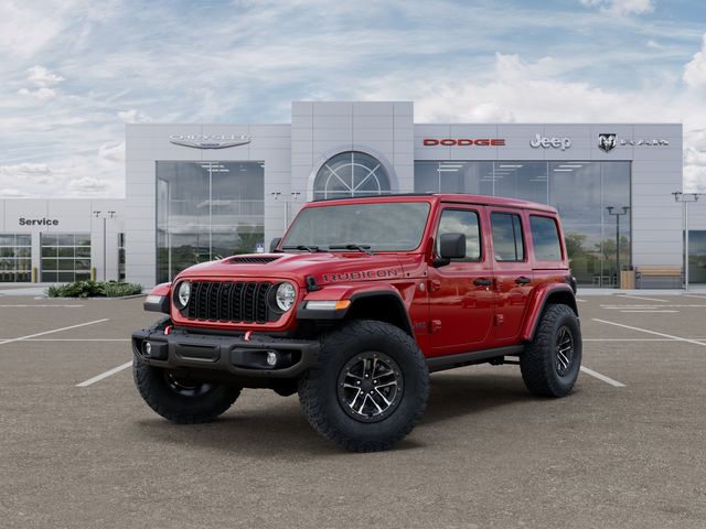 Firecracker Red Clearcoat 2026 Jeep Wrangler Rubicon X 4-Door 4WD SUV / Crossover Four-Wheel Drive 8-Speed Automatic