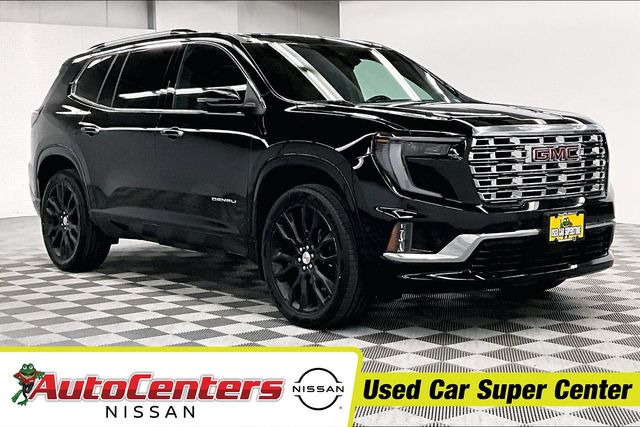 Black (Ebony Twilight Metallic) 2025 GMC Acadia Denali AWD SUV / Crossover Four-Wheel Drive 8-Speed Automatic