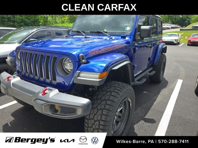 Ocean Blue Metallic Clearcoat 2020 Jeep Wrangler SUV / Crossover Four-Wheel Drive 8-Speed Automatic