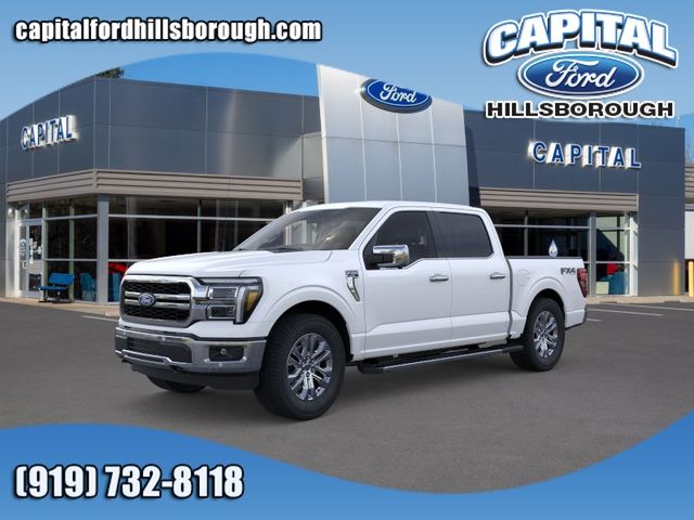 White Metallic 2026 Ford F-150 Pickup Truck Four-Wheel Drive Automatic
