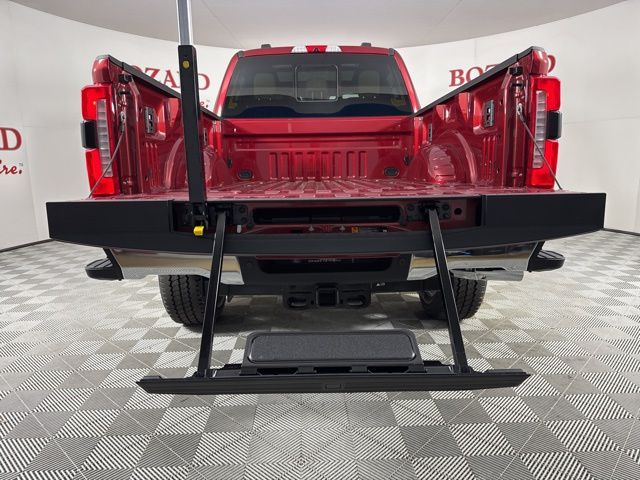 2025 Ruby Red Metallic Tinted Clearcoat Ford Super Duty F-350 SRW Lariat 4X4 Truck