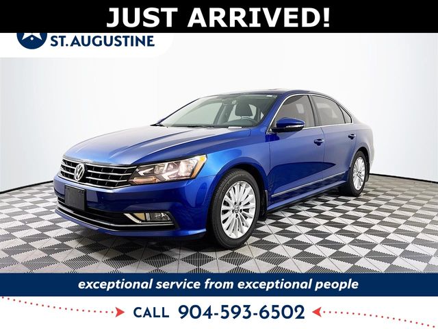 Reef Blue Metallic 2016 Volkswagen Passat Sedan Front-Wheel Drive 6-Speed Automatic