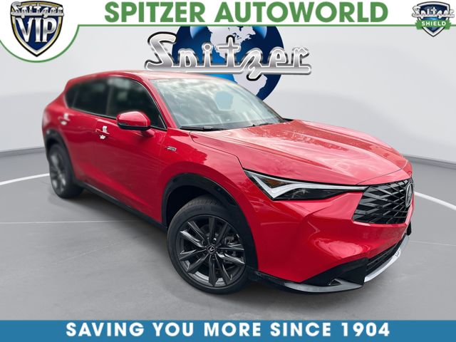 2026 Acura ADX A-Spec Package Red at Spitzer Acura