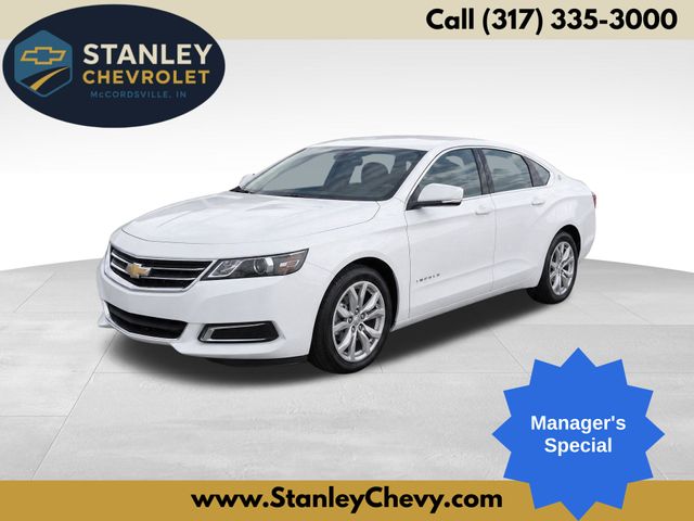 Summit White 2017 Chevrolet Impala Sedan Front-Wheel Drive 6-Speed Automatic Overdrive