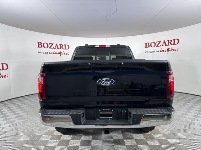 2025 Agate Black Metallic Ford F-150 XLT 4X4 Truck