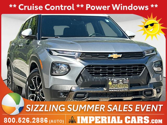 Sterling Gray Metallic 2023 Chevrolet Trailblazer ACTIV FWD SUV / Crossover Front-Wheel Drive Continuously Variable Transmission
