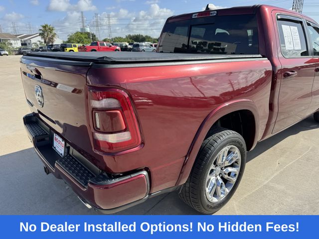 2019 Ram 1500 Laramie Red at DeMontrond Auto Country