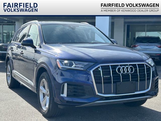 Navarra Blue Metallic 2022 Audi Q7 SUV / Crossover All-Wheel Drive 8-Speed Automatic