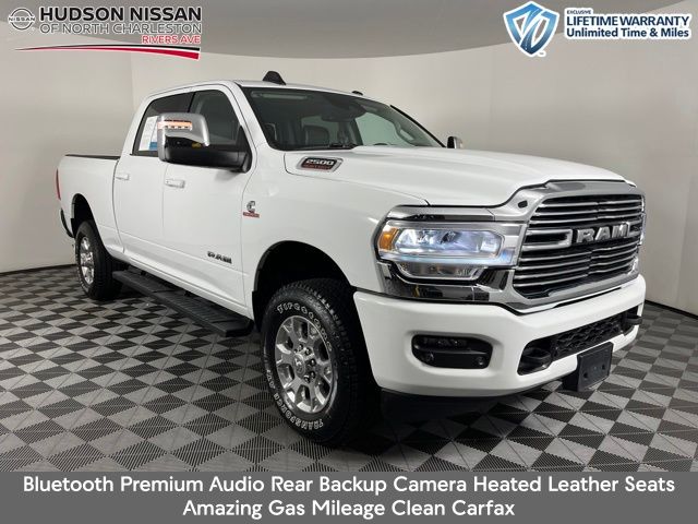 Bright White Clearcoat 2024 RAM 2500 Pickup Truck Four-Wheel Drive 6-Speed Automatic