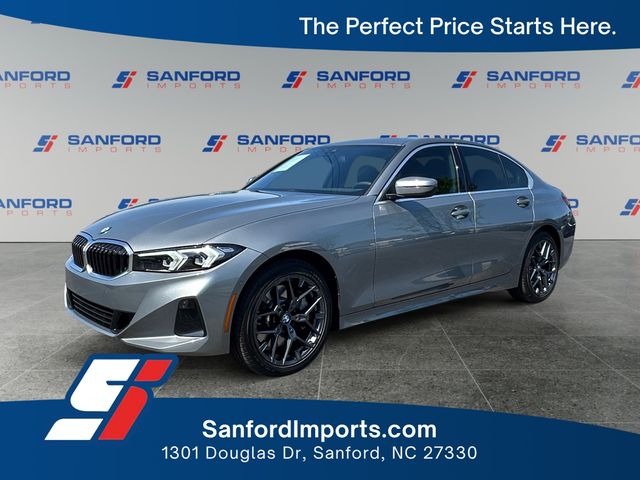 Gray Metallic 2025 BMW 3 Series Sedan Rear-Wheel Drive 8-Speed Automatic