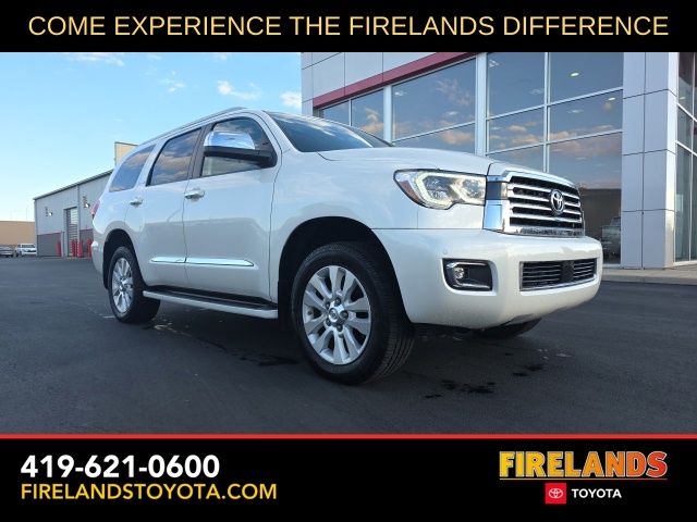 White (Blizzard Pearl) 2020 Toyota Sequoia SUV / Crossover Four-Wheel Drive 6-Speed Automatic