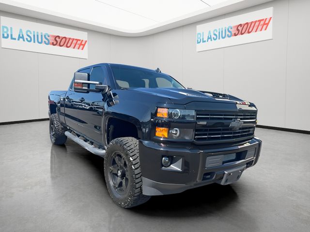 Black 2017 Chevrolet Silverado 2500HD LTZ Crew Cab 4WD Pickup Truck Four-Wheel Drive 6-Speed Automatic