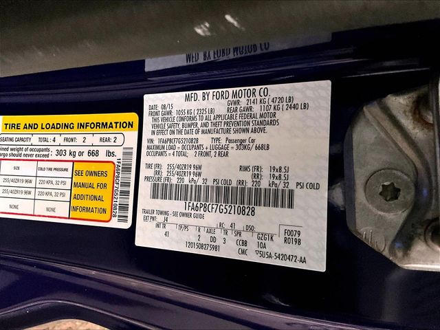 2016 Ford Mustang GT Premium Blue at Grove City Ford