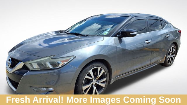 Gray (Gun Metallic) 2017 Nissan Maxima Platinum FWD Sedan Front-Wheel Drive Continuously Variable Transmission