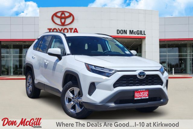 2025 Toyota RAV4 Hybrid XLE White at DeMontrond Automotive Group