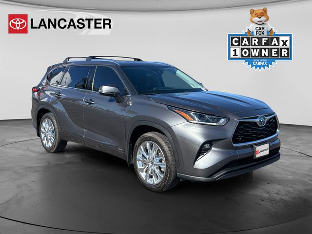 Magnetic Gray Metallic 2023 Toyota Highlander Hybrid SUV / Crossover All-Wheel Drive Continuously Variable Transmission
