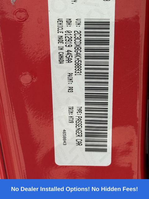 2019 Dodge Charger SXT Red at Don McGill Toyota