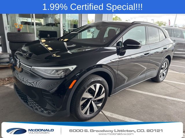 Deep Black Pearl 2023 Volkswagen ID.4 Pro AWD SUV / Crossover All-Wheel Drive Automatic