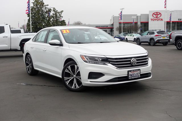 used 2021 Volkswagen Passat car, priced at $12,500