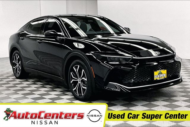 Black 2024 Toyota Crown Sedan All-Wheel Drive Continuously Variable Transmission