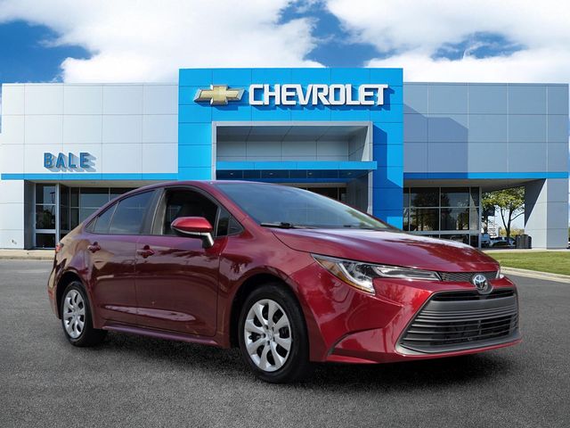 Pearl 2023 Toyota Corolla Sedan Front-Wheel Drive Continuously Variable Transmission