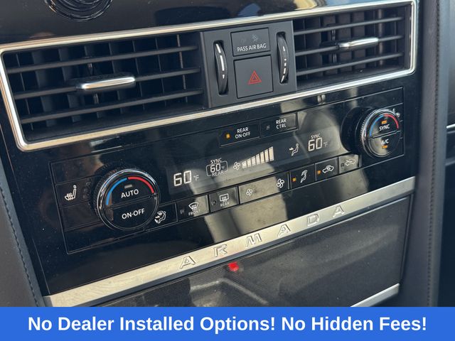 2024 Nissan Armada SV White at DeMontrond Ford