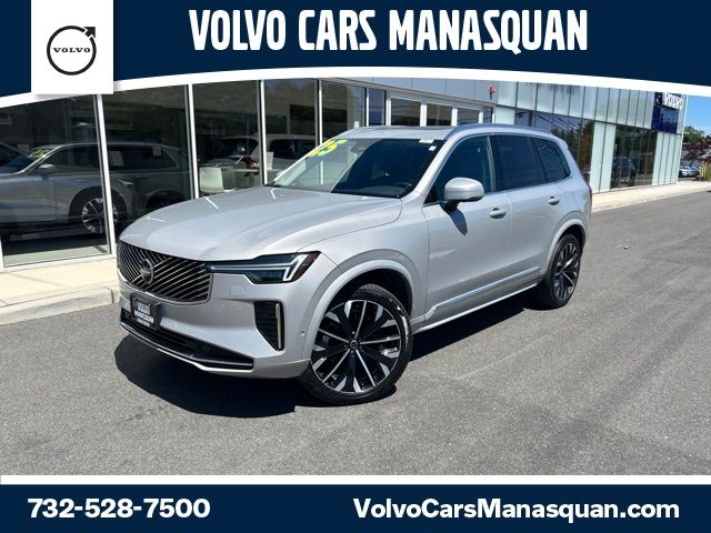 Silver Dawn Metallic 2025 Volvo XC90 B5 Plus Bright Theme 7-Passenger AWD SUV / Crossover All-Wheel Drive Automatic
