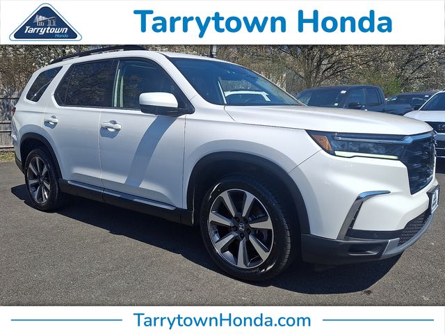 Platinum White Pearl 2025 Honda Pilot Elite AWD SUV / Crossover All-Wheel Drive Automatic