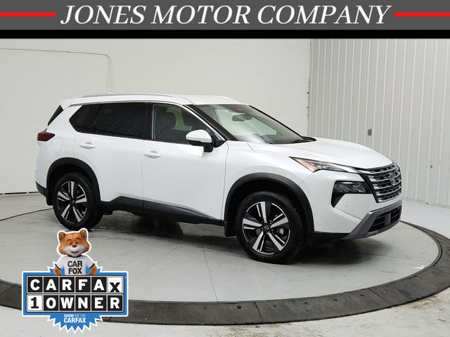 Everest White Pearl 2025 Nissan Rogue SL AWD SUV / Crossover All-Wheel Drive Continuously Variable Transmission