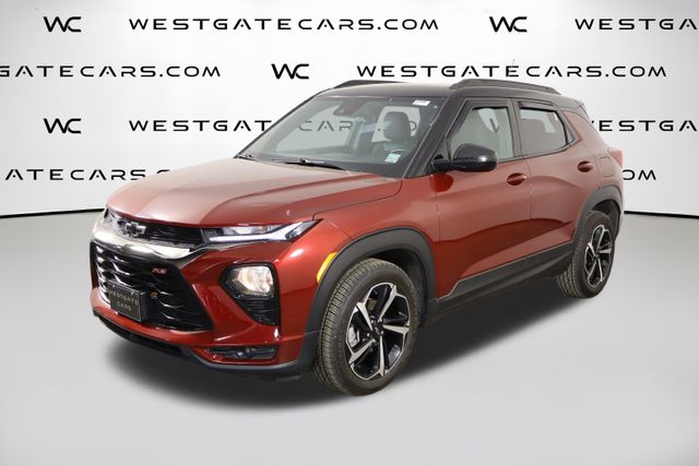 Red (Crimson Metallic) 2022 Chevrolet Trailblazer SUV / Crossover Front-Wheel Drive Continuously Variable Transmission
