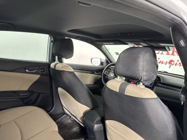 2020 White Honda Civic Hatchback EX FWD Hatchback