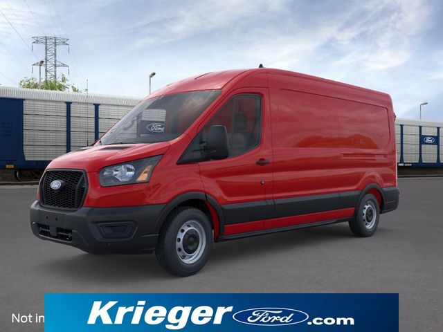 Race Red 2026 Ford Transit Cargo 250 Medium Roof LB RWD Van Rear-Wheel Drive