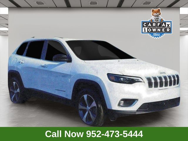 Bright White Clearcoat 2022 Jeep Cherokee Limited 4WD SUV / Crossover Four-Wheel Drive 9-Speed Automatic