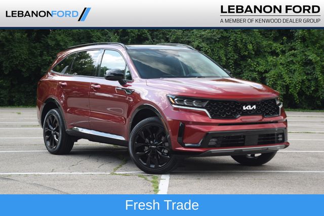 Passion Red Tintcoat 2023 Kia Sorento SUV / Crossover All-Wheel Drive 8-Speed Dual Clutch