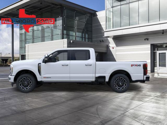 2024 Star White Metallic Tri-Coat Ford Super Duty F-250 SRW Platinum 4X4 Truck