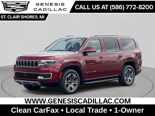 Velvet Red Pearlcoat 2022 Jeep Wagoneer SUV / Crossover Four-Wheel Drive 8-Speed Automatic