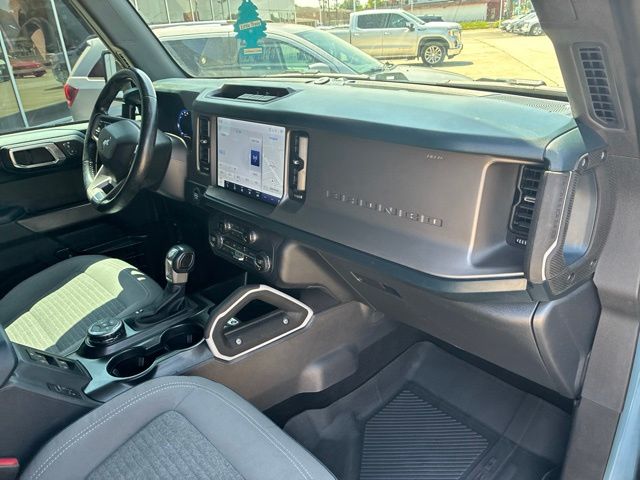 2023 Ford Bronco Outer Banks Blue at Ross Downing Buick GMC