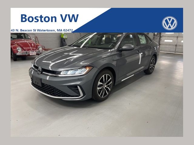 Platinum Gray 2026 Volkswagen Jetta SE FWD Sedan Front-Wheel Drive 8-Speed Automatic