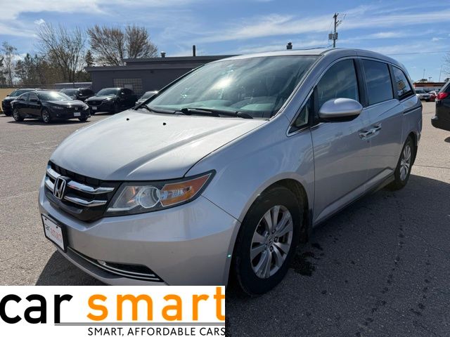 Silver 2015 Honda Odyssey EX-L FWD Minivan Front-Wheel Drive 6-Speed Automatic