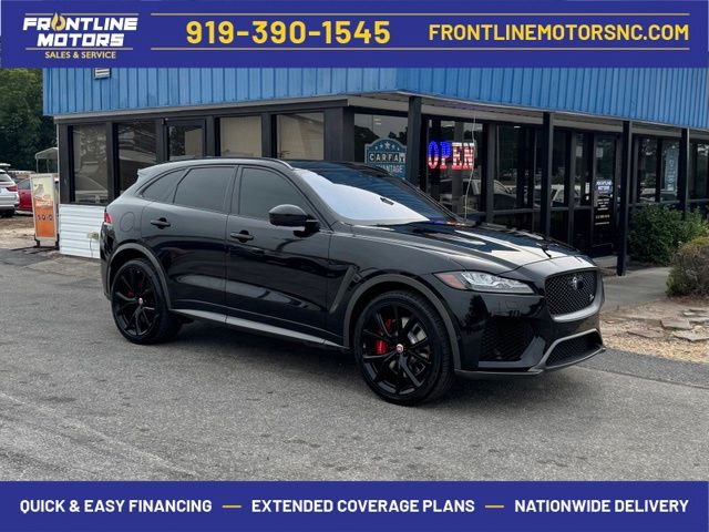 Narvik Black 2020 Jaguar F-PACE SVR AWD SUV / Crossover All-Wheel Drive 8-Speed Automatic