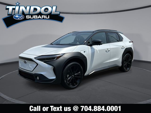 Cosmic White Pearl 2-Tone 2025 Subaru Solterra Touring AWD SUV / Crossover All-Wheel Drive 1-Speed Automatic