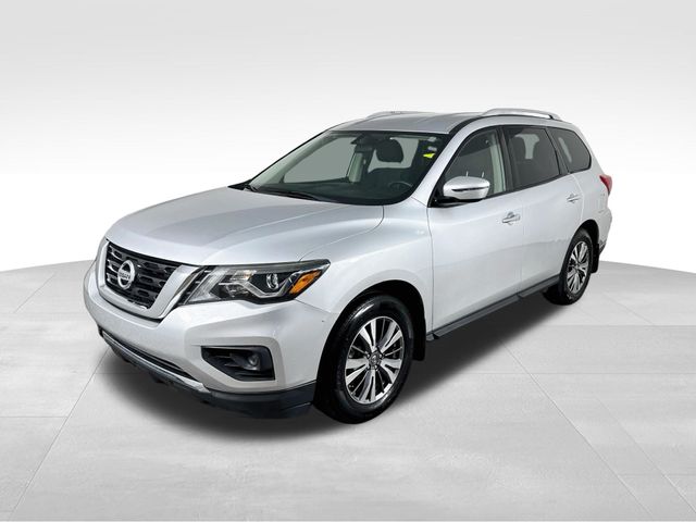 Brilliant Silver Metallic 2018 Nissan Pathfinder SUV / Crossover Front-Wheel Drive Continuously Variable Transmission