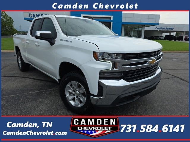 Summit White 2021 Chevrolet Silverado 1500 Pickup Truck Four-Wheel Drive 8-Speed Automatic