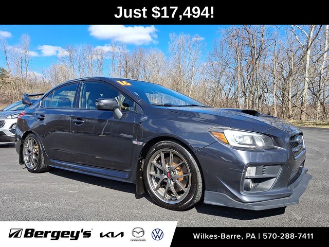 2016 Subaru WRX STI Limited with Wing Spoiler