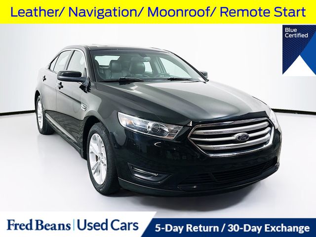 Shadow Black 2018 Ford Taurus Sedan Front-Wheel Drive 6-Speed Automatic
