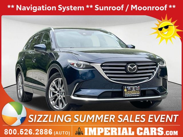 Deep Crystal Blue Mica 2018 Mazda CX-9 Grand Touring AWD SUV / Crossover All-Wheel Drive 6-Speed Automatic