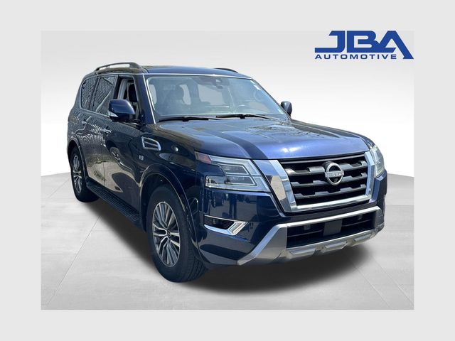 Hermosa Blue Pearl 2021 Nissan Armada SL 4WD SUV / Crossover Four-Wheel Drive 7-Speed Automatic